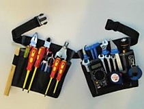 Набор электрика до 1000В сумка-пояс